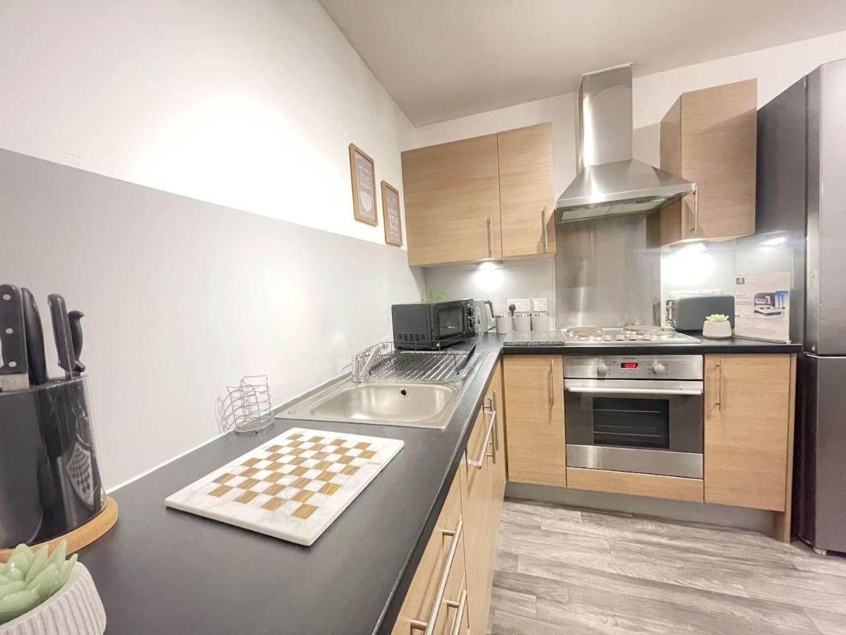 Cityfront Cosy Apt Near City Centre & Etihad Stadium, Free Parking Manchester Exterior photo